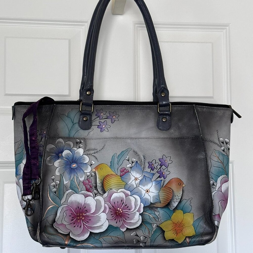 Anuschka leather bag (#8)